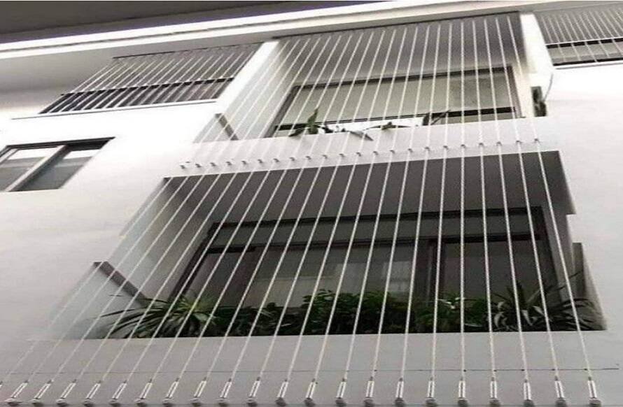 Invisible Grills for High-Rise Buildings