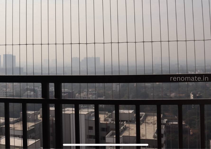 Invisible Grill for Balcony